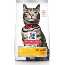 Hill's Science Diet Adult Urinary Hairball Control For Cats 成貓泌尿道健康和去毛球 3.5lbs